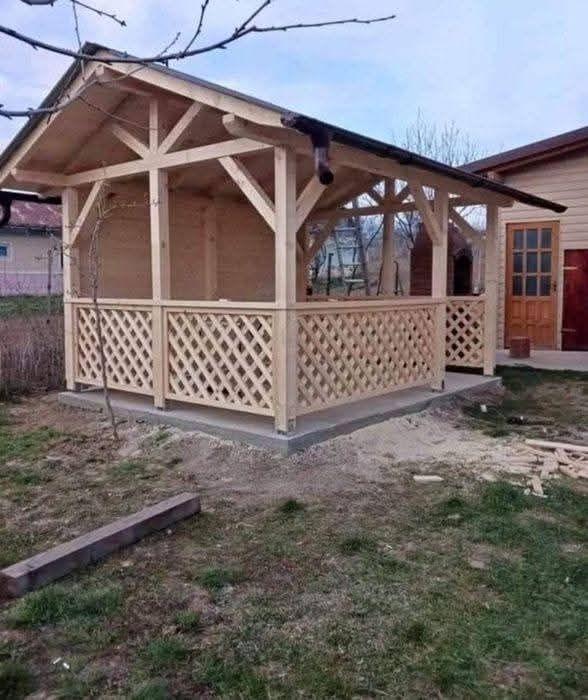 Foișoare de gradina din lemn