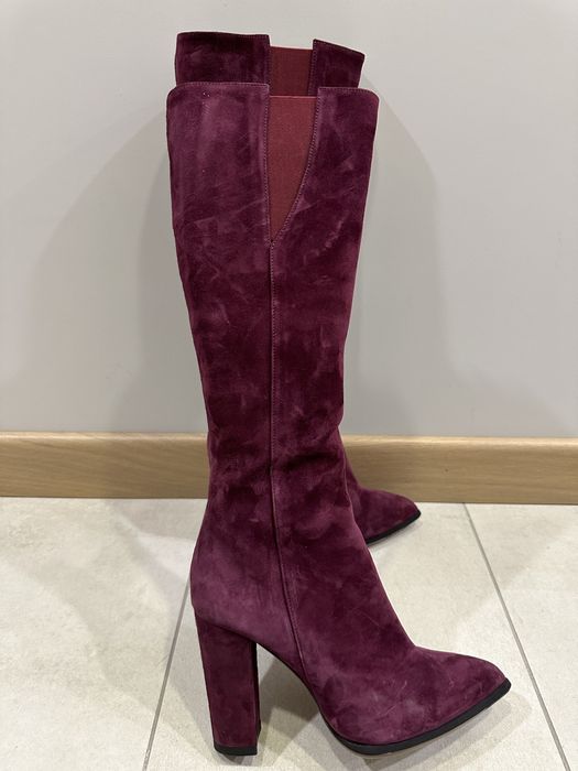 Ботуши естествен велур