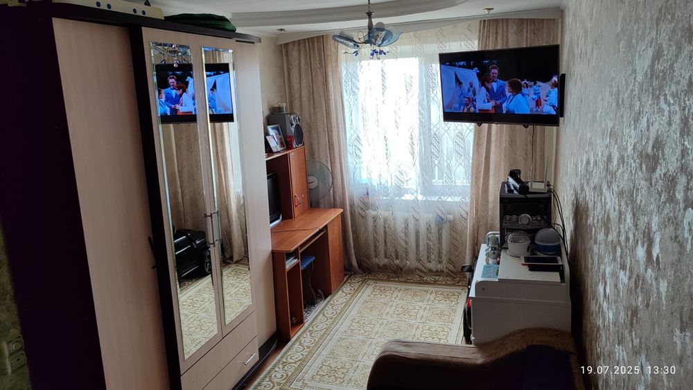 Продам 1к в 19 мкр 8/9