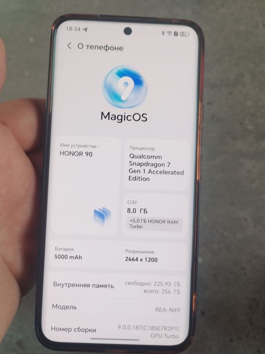 Honor 90 8/256 kamera 200 piksel