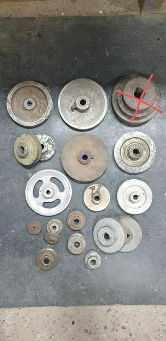 Шкивы , Колёса и другие инструменты.