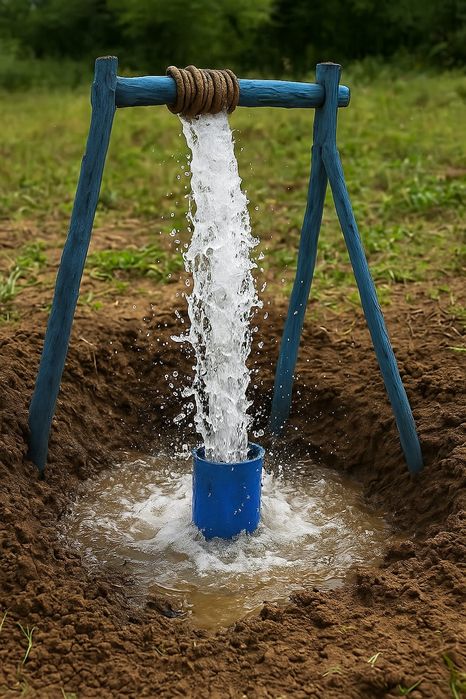 Foraje puturi manul si mecanizat