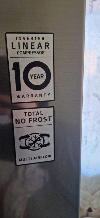 Frigider LG, cu congelator, NO FROST, capacitate mare