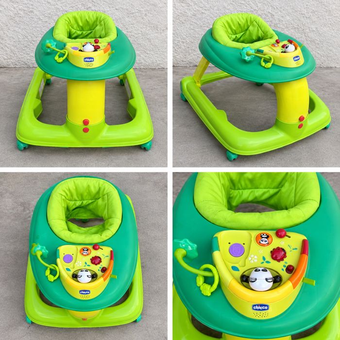 Chicco Проходилка 3в1 123 Baby Walker Green