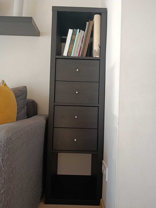 Етажерка IKEA KALLAX с 4 чекмеджета