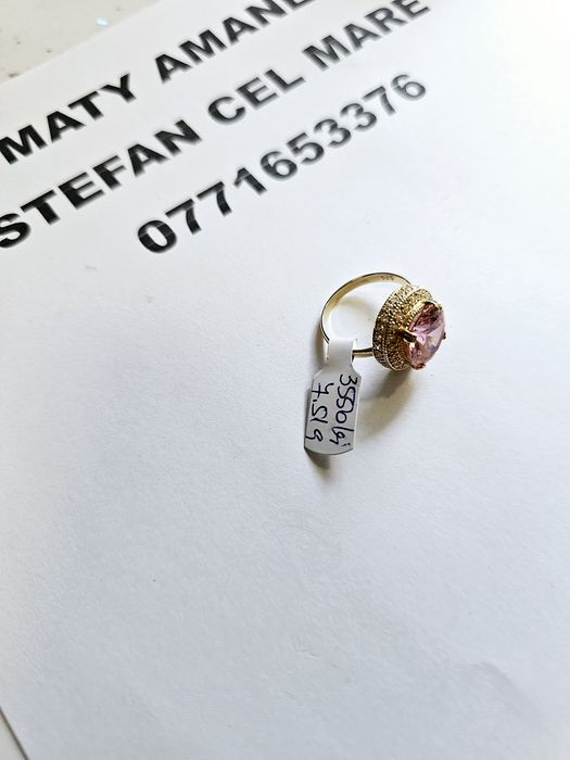 Vand inel dama din aur 14 k 7.51 g cod 800