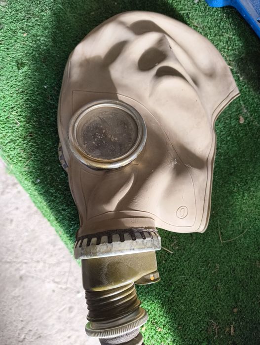 Противогаз с мешка