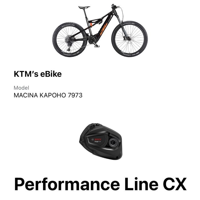 Електрически планински велосипед KTM Macina Kapoho 7973  L / e-Bike