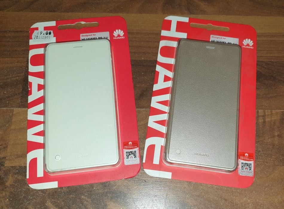 Husa flip originala Huawei Leather Case P9 Lite