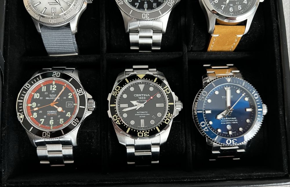 Tissot Certina Glycine Hamilton Christopher Ward