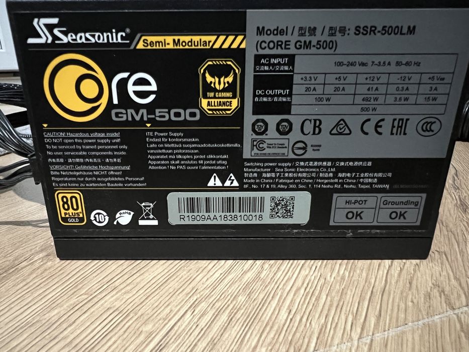Seasonic CORE GM-500