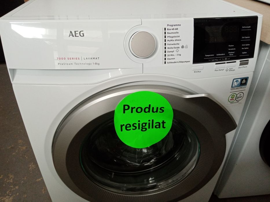 Mașina de spălat rufe Aeg seria 7000 8 kg