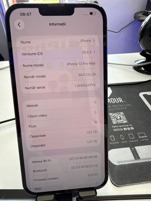 Iphone 13 Pro max 1TB Full Box Baterie 95% Intretinut