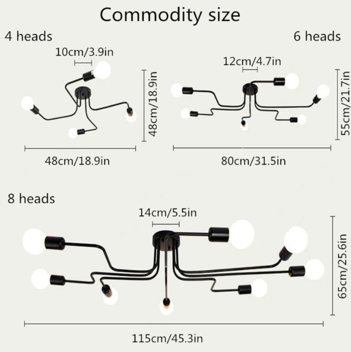 Арт полилей ,Осветителни тела