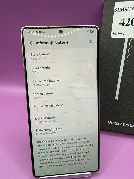 Samsung S25 ultra 512gb •Matei Amanet Crangasi•84479