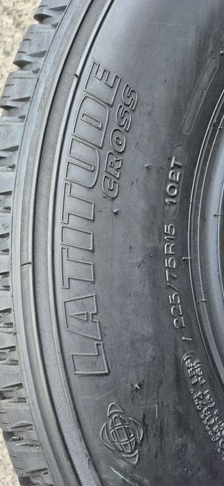 2 anvelope M+S noi Michelin 225/75/15,dot 2019.Pretul este pe bucata.