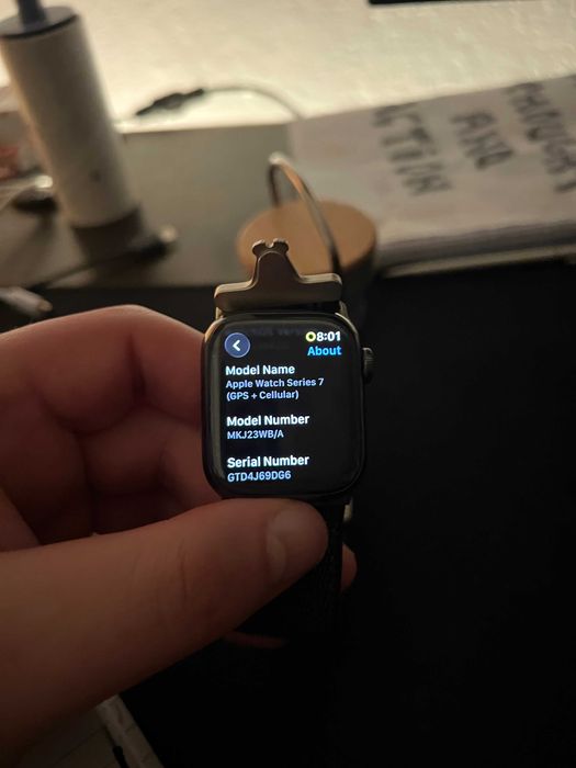 apple smart watch series 7 41mm stainless steel