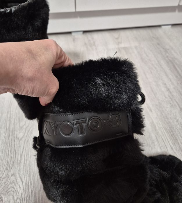 Дамски апрески/ботуши с пух