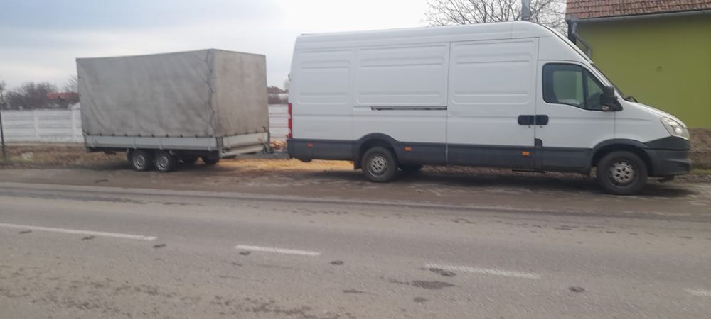 Microbus Iveco 3,5T + remorca