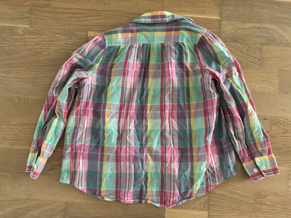 Cămașă Ralph Lauren fete, mărimea 6 ani, carouri pastel