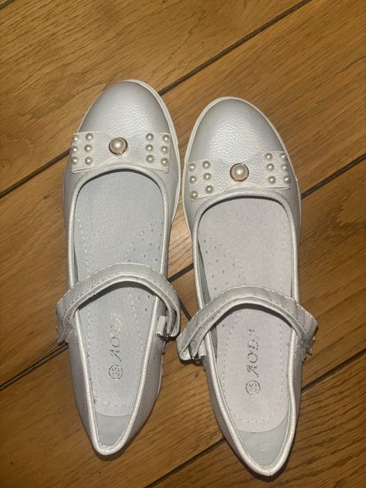 Официални сребърни обувки