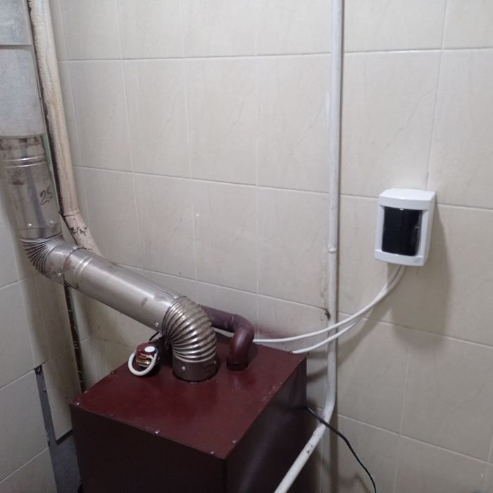 Универсальный котел газ, свет,дрова