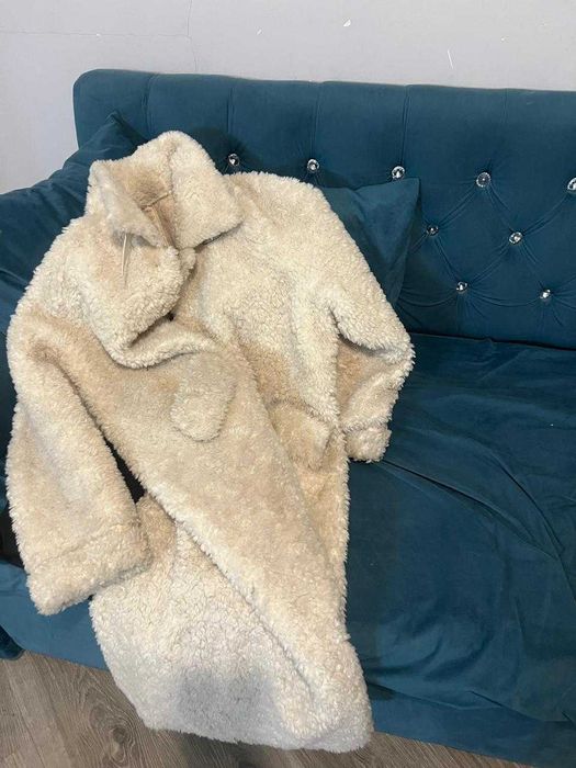 ШУБА ТЕДИ белого цвета