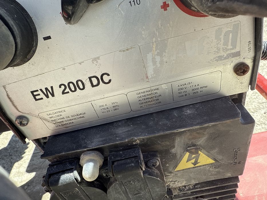 Aparat sudura portabil 4 kw 200 amperi