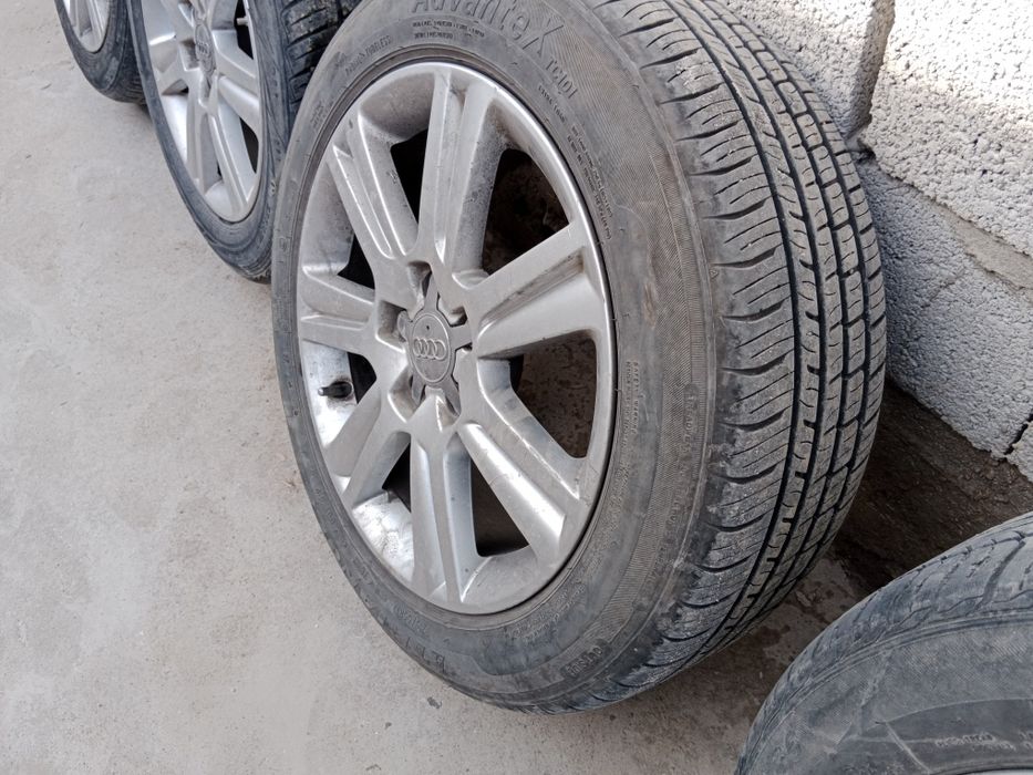 Шына с дискам на ауди