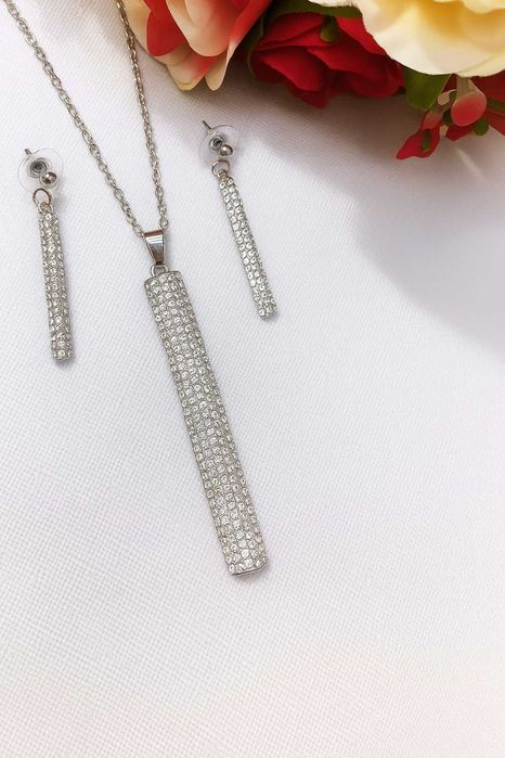 Набор (серьги, подвеска)