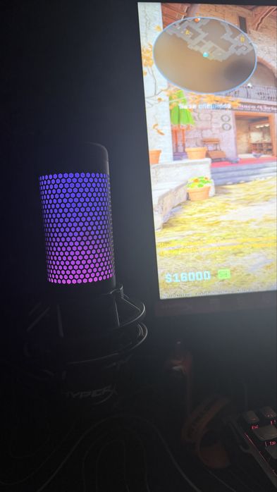 Микрофон для стирма hyper x quadqas s