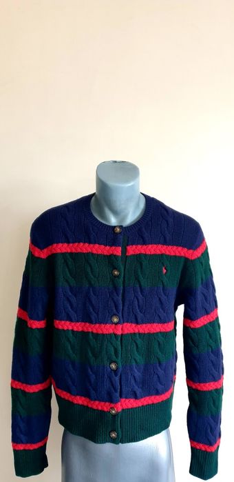 POLO Ralph Lauren Cable Wool /  Knit  XL НОВО ОРИГИНАЛ Дамска Жилетка