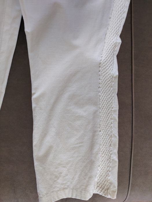 Хлопок белые брюки на лето