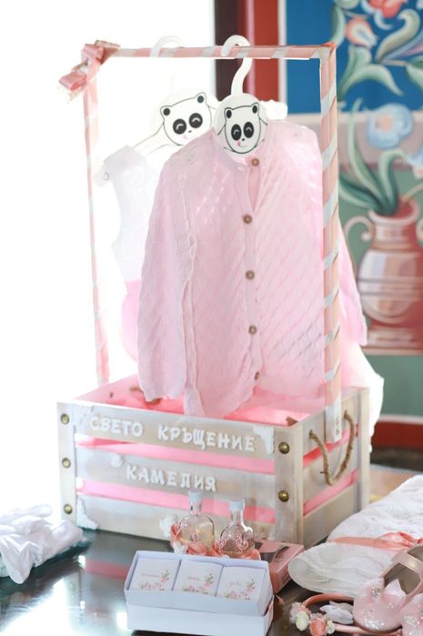 Щайга за кръщене на бебе