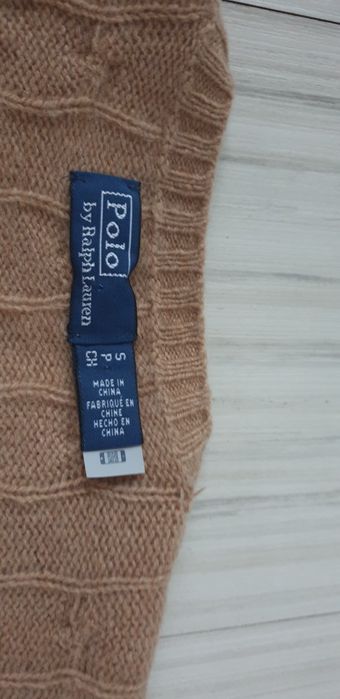 POLO Ralph Lauren Cable Wool / Cashmere Knit / S  ОРИГИНАЛ Дамски Пуло
