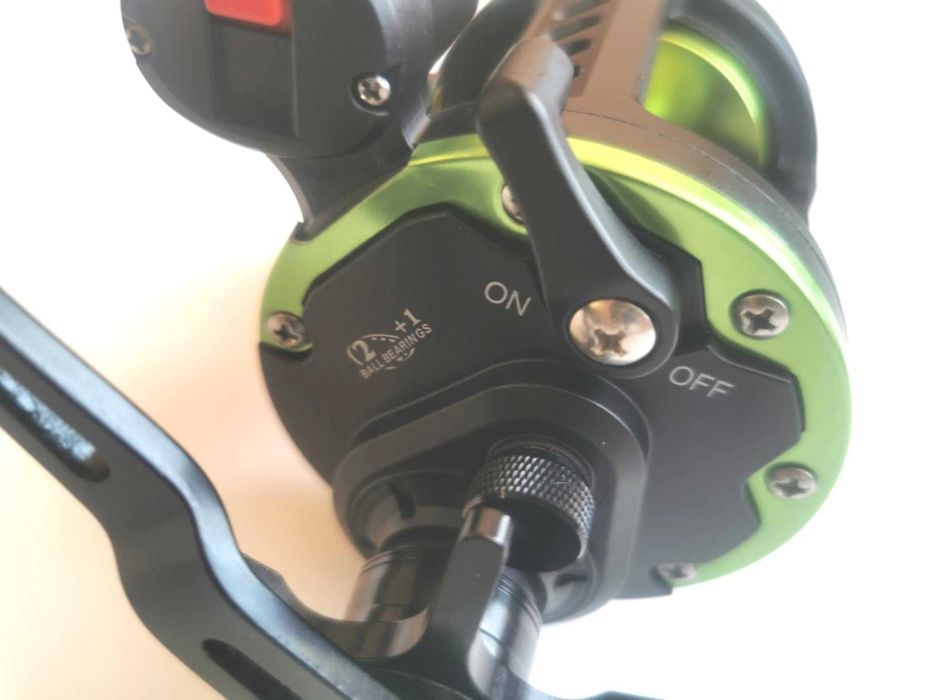 Мощен мултипликатор за тролинг ECTC30L за лява ръка . 15КГ ДРАГ !