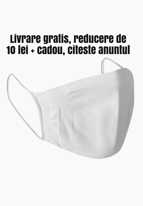 3 bucati Masca Protectie  Sanpellegrino Lavabila Refolosibila + cadoud