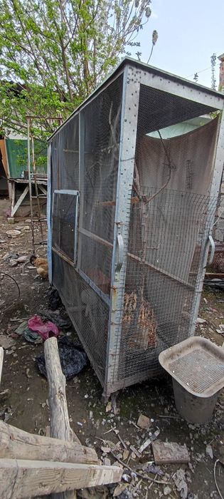 Продается клетка из нержавейки