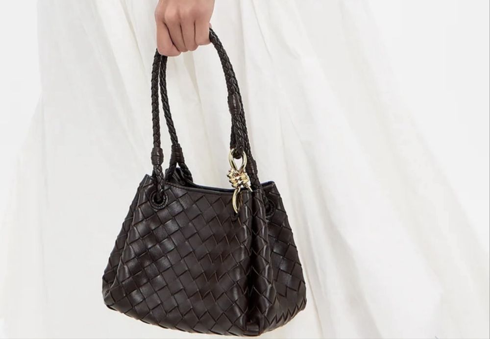 Чанти естествена кожа bottega veneta