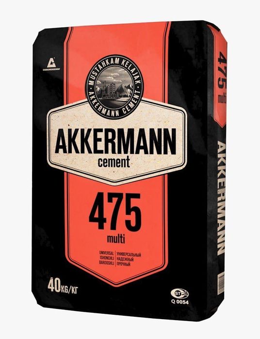 Akkermann sement 575 marka. Цемент Аккерманн 475