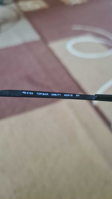 Ochelari de soare Ray-Ban Top Bar RB3183 originali polarizati