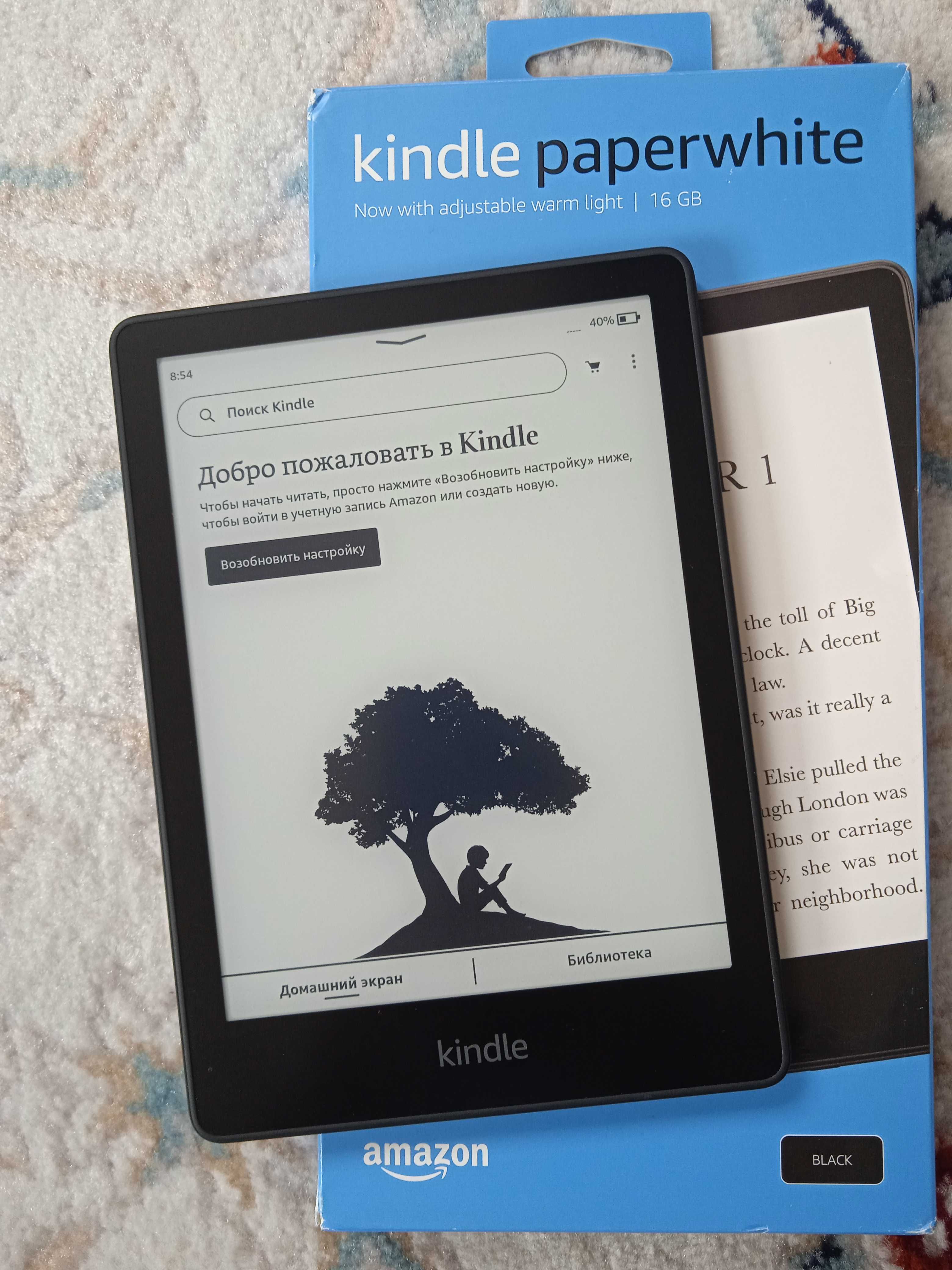 Электронная книга Amazon Kindle Paperwhite 16 GB .: Обмен - Электронные ...