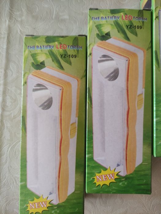 НОВИ лед фенери,сини и жълти