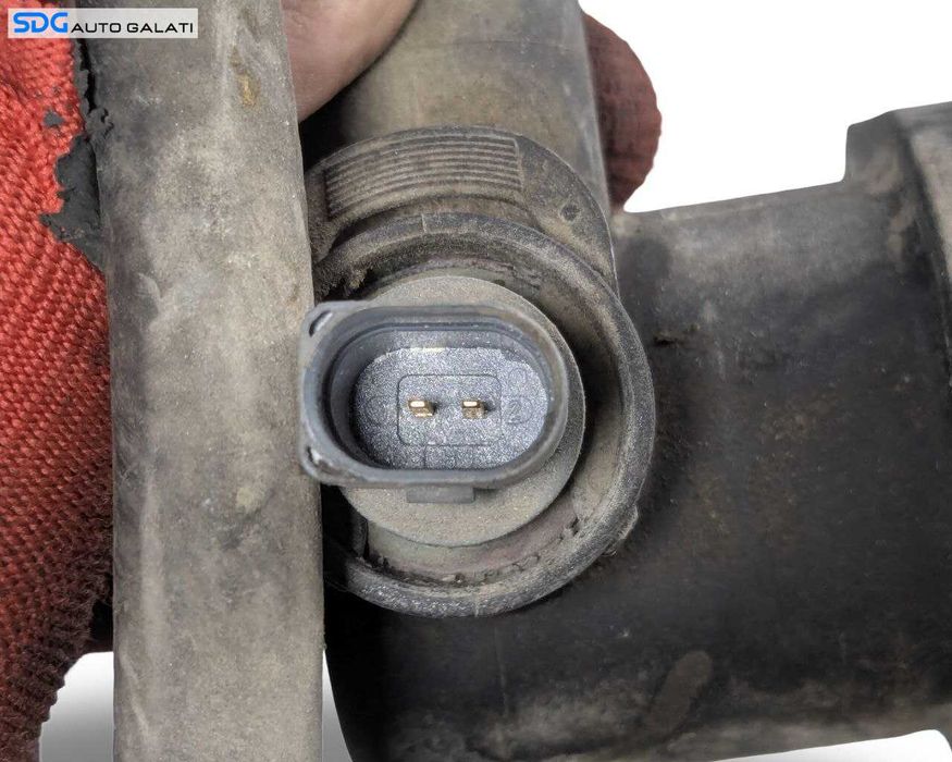 Ansamblu Furtun Furtunuri Conducta Conducte cu Flansa Lichid Racire Motor Skoda Octavia 2 1.6 Benzina 2004 - 2013 Cod 06A121133AC [LR3097]
