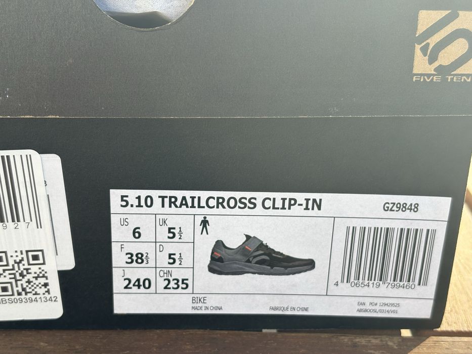 Adidas 5.10 Trailcross Clip-in обувки за велосипед MTB