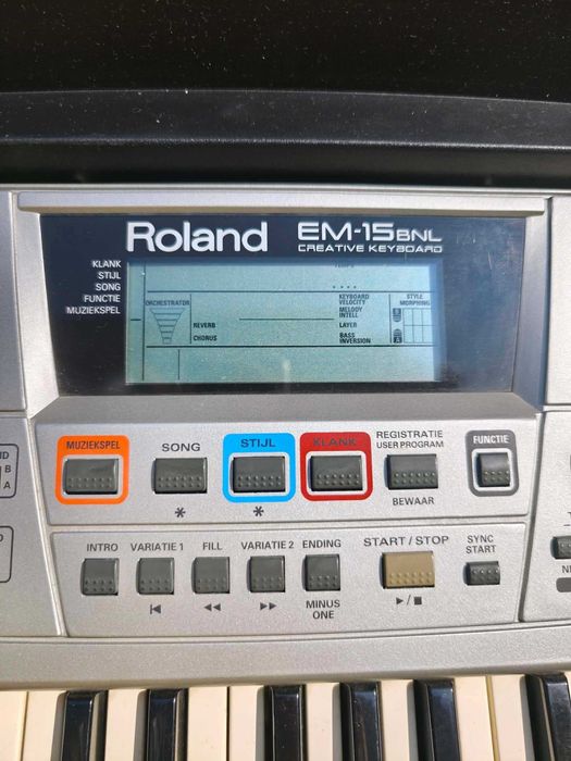 синтезатор Roland EM15 BNL - като нов!