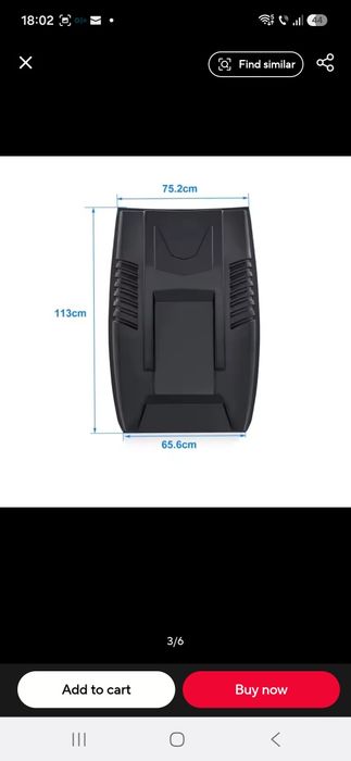 Ford ranger ornament capota
