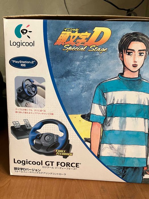 Продам руль Logicool GT Force для PS2