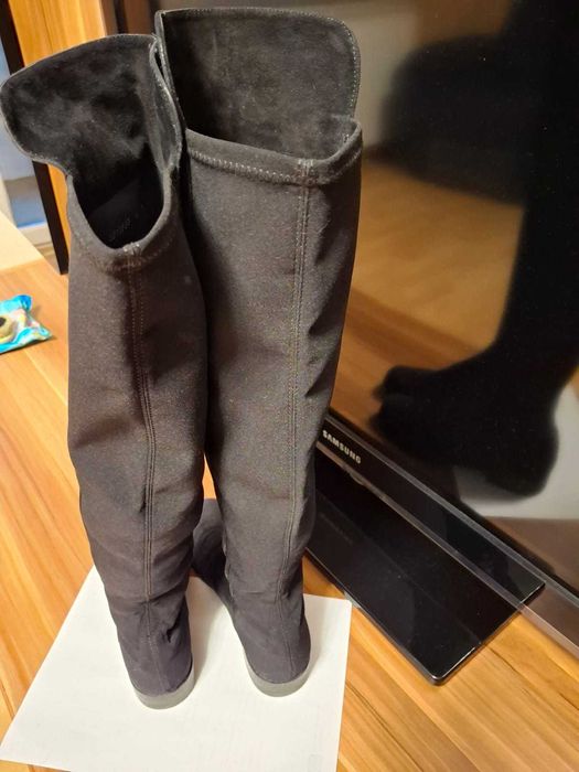 Cizme Stuart Weitzman piele intoarsa 36