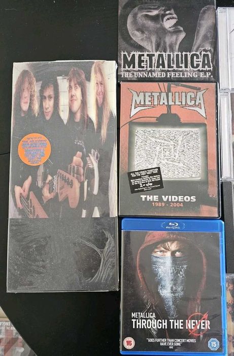 METALLICA - 13 albume CD , 2 EPs, 1 DVD & 1 Bluray